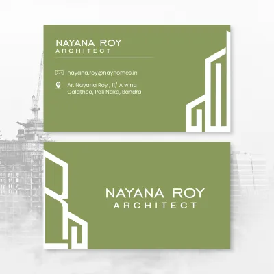 Architect Visiting card